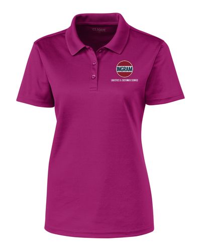 Logistics & Customer Service Clique Spin Eco Performance Pique Womens Polo (Made to Order) image thumbnail