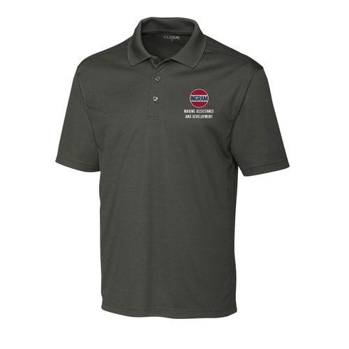 Marine Assistance & Development Clique Spin Eco Performance Pique Mens Polo (Made to Order) image thumbnail