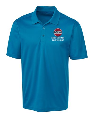 Marine Assistance & Development Clique Spin Eco Performance Pique Mens Polo (Made to Order) image thumbnail