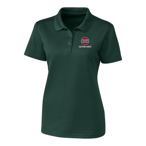Solution Center Clique Spin Eco Performance Pique Womens Polo (Made to Order) image thumbnail