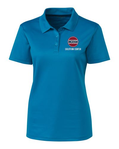 Solution Center Clique Spin Eco Performance Pique Womens Polo (Made to Order) image thumbnail