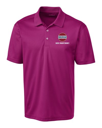 Barge Maintenance Clique Spin Eco Performance Pique Mens Polo (Made to Order) image thumbnail