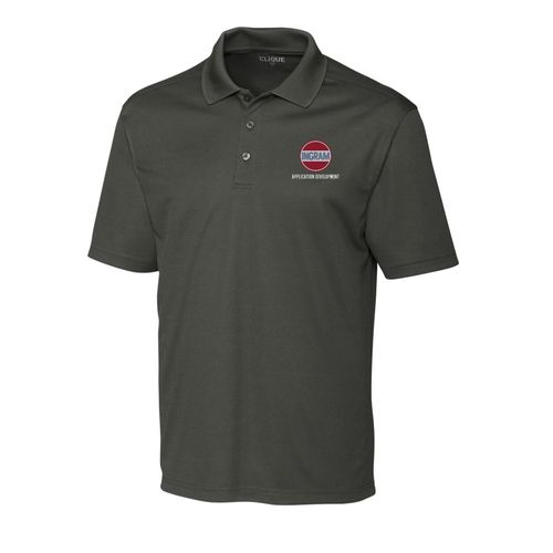 App Development Clique Spin Eco Performance Pique Mens Polo (Made to Order) image thumbnail