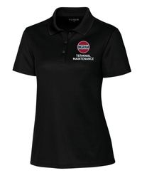 Image of Terminal Maintenance Clique Spin Eco Performance Pique Womens Polo (Made to Order)
