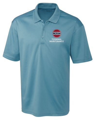 Terminal Maintenance Clique Spin Eco Performance Pique Mens Polo (Made to Order) image thumbnail