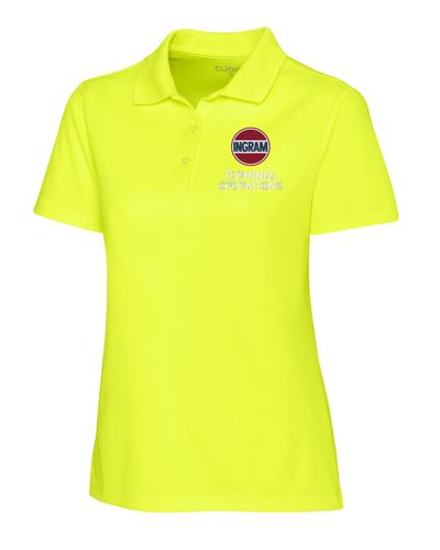 Terminal Operations Clique Spin Eco Performance Pique Womens Polo (Made to Order) image thumbnail