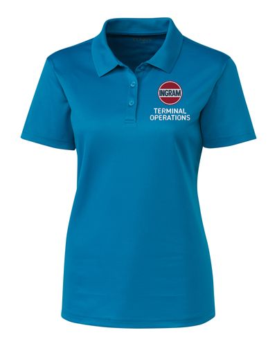 Terminal Operations Clique Spin Eco Performance Pique Womens Polo (Made to Order) image thumbnail