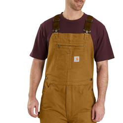 Image of Outlet - Carhartt Duck Quilt Lined Bib Overalls