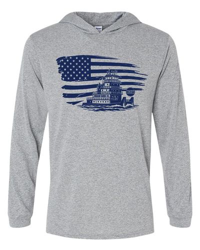 Performance Hooded Long Sleeve Tee image thumbnail