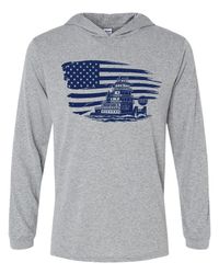 Image of Performance Hooded Long Sleeve Tee