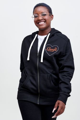 Image of Snooze Love Zip Hoodie