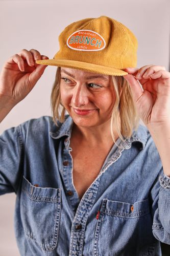 Breakfast, Brunch, Lunch Corduroy Hat image thumbnail