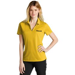 Image of Nike Ladies Dri-FIT Micro Pique 2.0 Polo - Varsity Maize