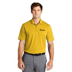 Image of Nike Micro Pique Polo - Varsity Maize