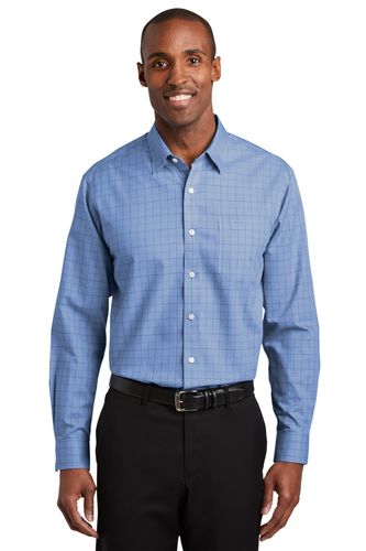 RedHouse Windowpane Plaid Non-Iron Shirt image thumbnail