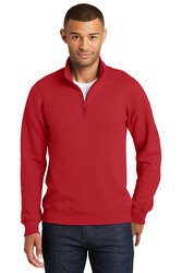 Image of Port & Company Fan Favorite Fleece 1/4-Zip Pullover Sweatshirt