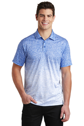 Image of Sport-Tek Ombre Heather Polo