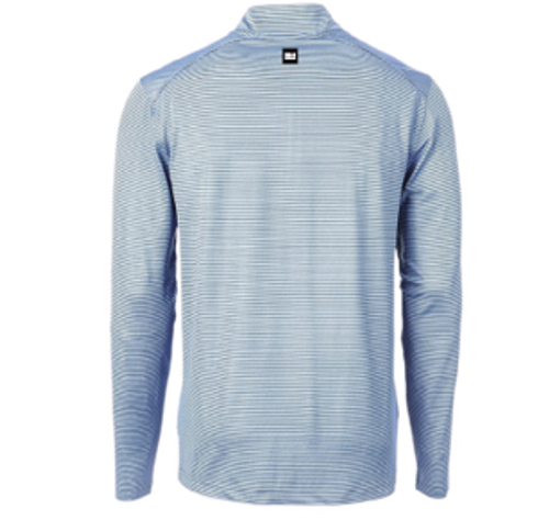 Big D Eco Pique Micro Stripe 1/4 Zip  image thumbnail