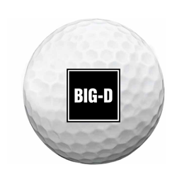 Image of Big D Box of 12 Taylor Made  Golf Ball