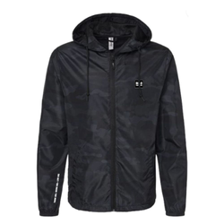 Image of Big D Black Windbreaker 