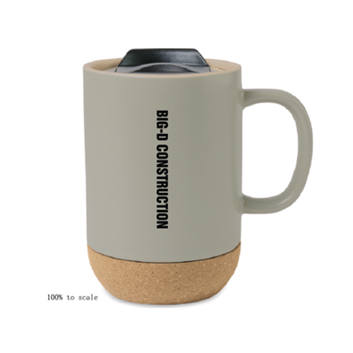 Big D Valo Ceramic Lidded Mug 14 Oz image thumbnail