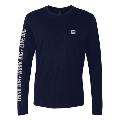Big D Long Sleeve Navy T-shirt image thumbnail