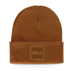 Image of Big D Dri Duck Coleman Beanie - Saddle