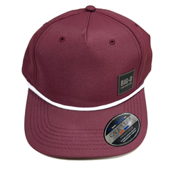 Image of Big D Rope Hat - Maroon