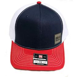 Image of Big D Trucker Hat - Blue and Grey