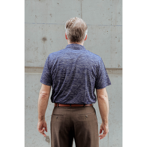 Puma Icon Heather Men's Polo - Blue image thumbnail
