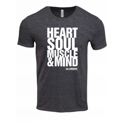 Image of Heart and Soul T-shirt - Heather Grey