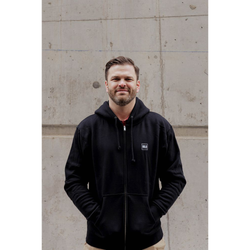 Image of Iron Man Zip Up Black