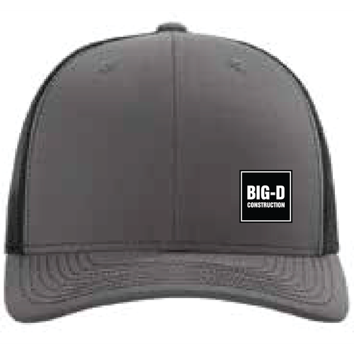 Snapback Trucker Cap - Charcoal/Black image thumbnail