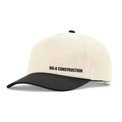 Hometown 5 Panel Cap - Cream/Black image thumbnail