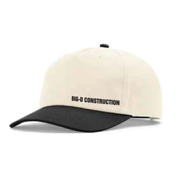 Image of Hometown 5 Panel Cap - Cream/Black