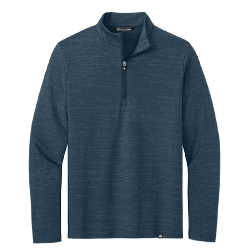 TravisMathew Crestview 1/4-Zip - Indigo image thumbnail