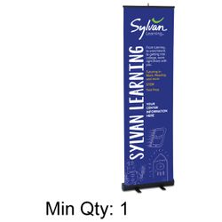 Image of Retractor Banner- Blue-Custom