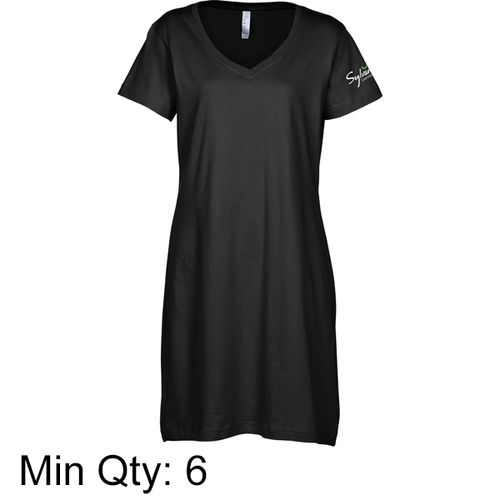 Jersey V-Neck Dress image thumbnail