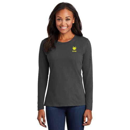 *T-Shirt: Ladies Long Sleeve - Cotton/No Pocket image thumbnail