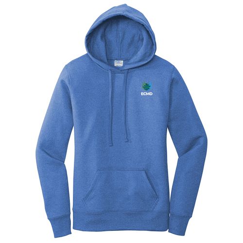 Port & Company Ladies Core Fleece Pullover Hooded Sweatshirt image thumbnail