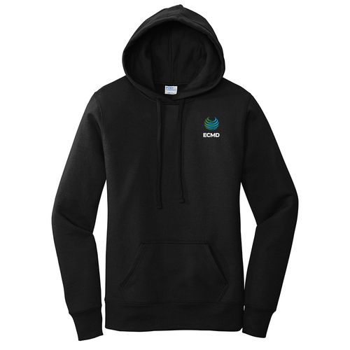 Port & Company Ladies Core Fleece Pullover Hooded Sweatshirt image thumbnail