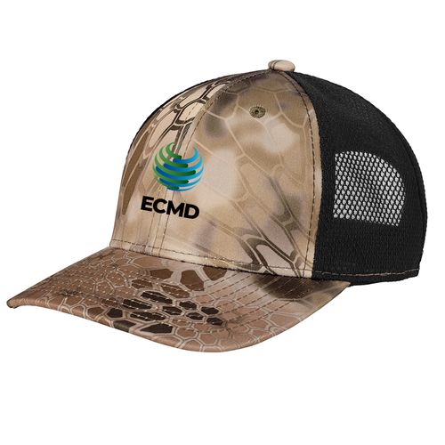 Port Authority Performance Camouflage Mesh Back Snapback Cap image thumbnail