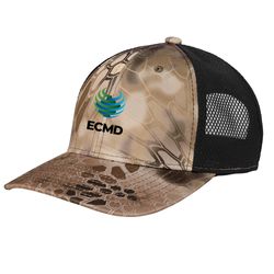 Image of Port Authority Performance Camouflage Mesh Back Snapback Cap