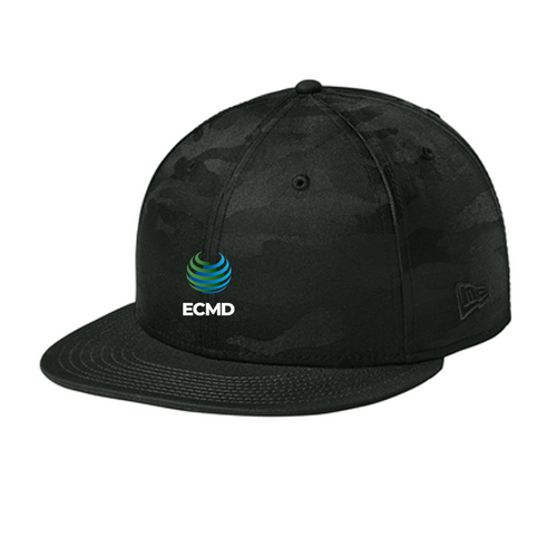 New Era Camo Flat Bill Snapback Cap image thumbnail