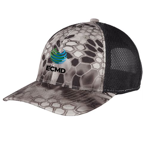 Port Authority Performance Camouflage Mesh Back Snapback Cap image thumbnail