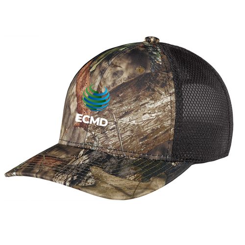 Port Authority Performance Camouflage Mesh Back Snapback Cap image thumbnail