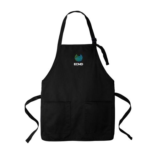 Port Authority Medium-Length Two-Pocket Bib Apron image thumbnail