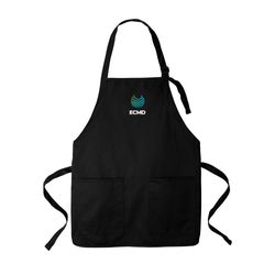 Image of Port Authority Medium-Length Two-Pocket Bib Apron