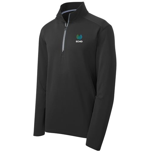 Sport-Tek Sport-Wick Textured 1/4-Zip Pullover image thumbnail