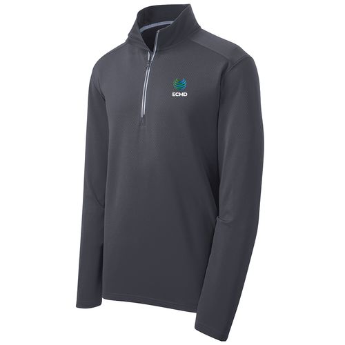 Sport-Tek Sport-Wick Textured 1/4-Zip Pullover image thumbnail